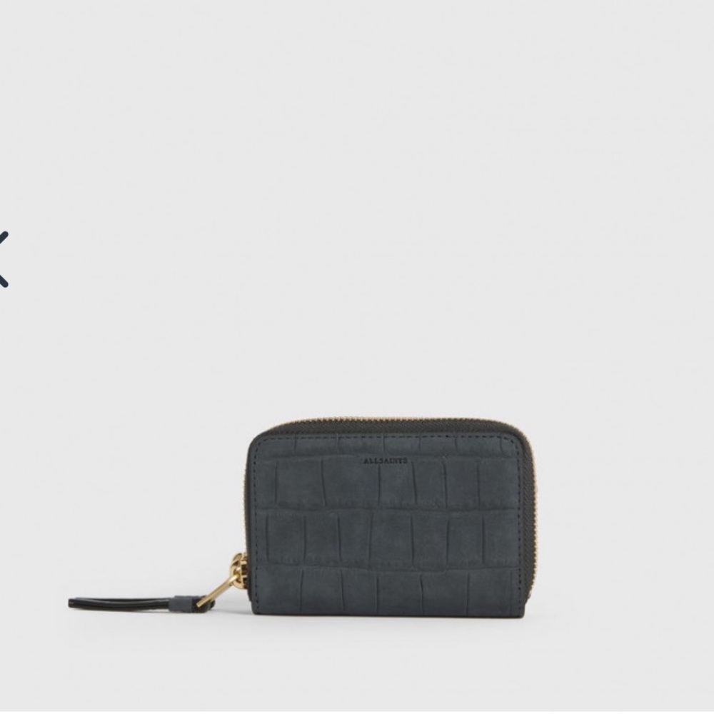 Allsaints NANTES LEATHER CARDHOLDER wallet